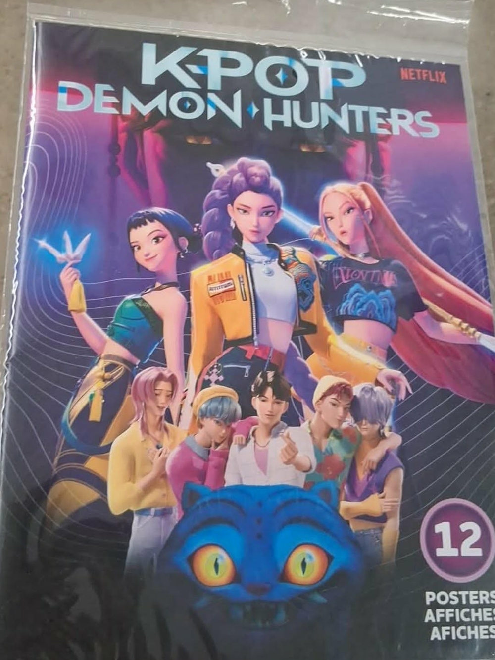 New K-pop Demon Hunters Poster Set